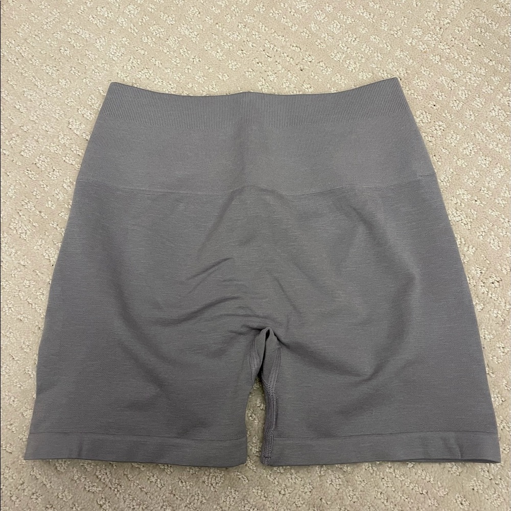 alphalete amplify shorts thundercloud